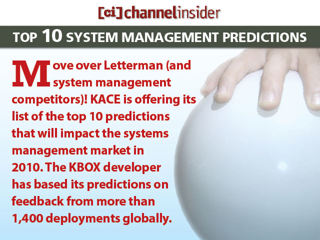 Top 10 System Management Predictions