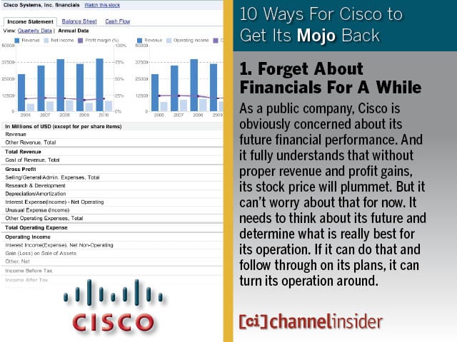 10 Ways For Cisco to Get Its Mojo Back | Channel Insider