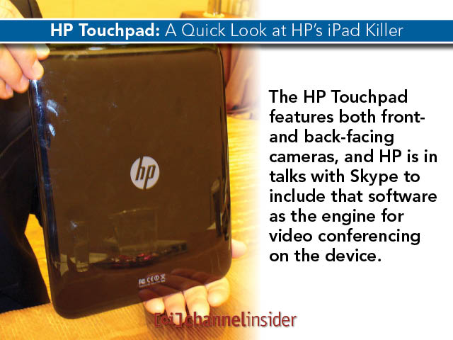 HP Touchpad A Quick Look at HPs iPad Killer