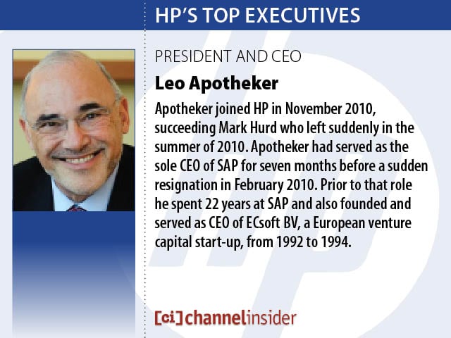 HP’s Top Executives