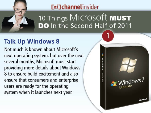 10 Things Microsoft Must Do In the Second Half of 2011