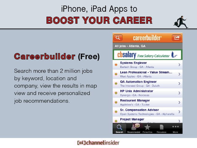 iPhone iPad Apps to Boost Your Career