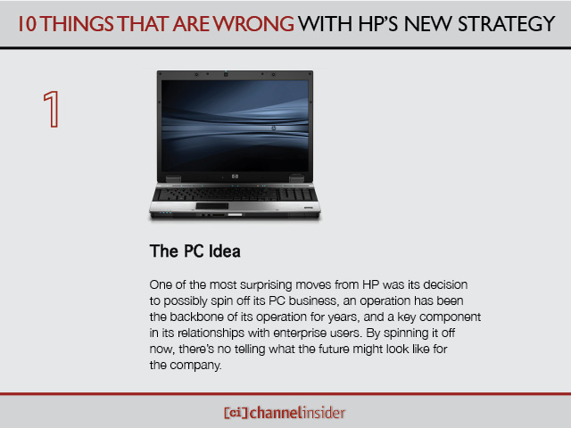 10 Things That Are Wrong With HP’s New Strategy