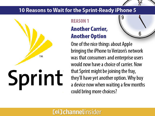 10 Reasons to Wait for Sprints iPhone 5