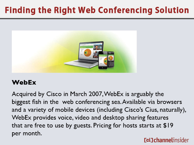 Finding the Right Web Conferencing Solution