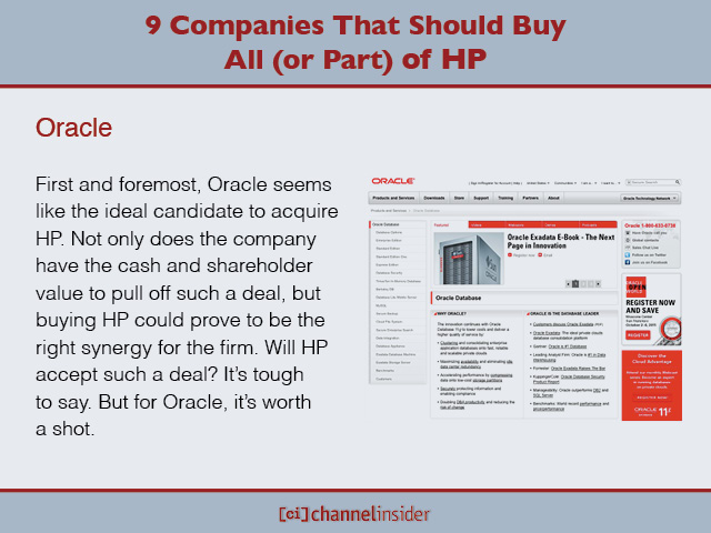 9 Companies That Should Buy All or Part of HP