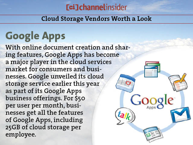 Cloud Storage Vendors Worth a Look