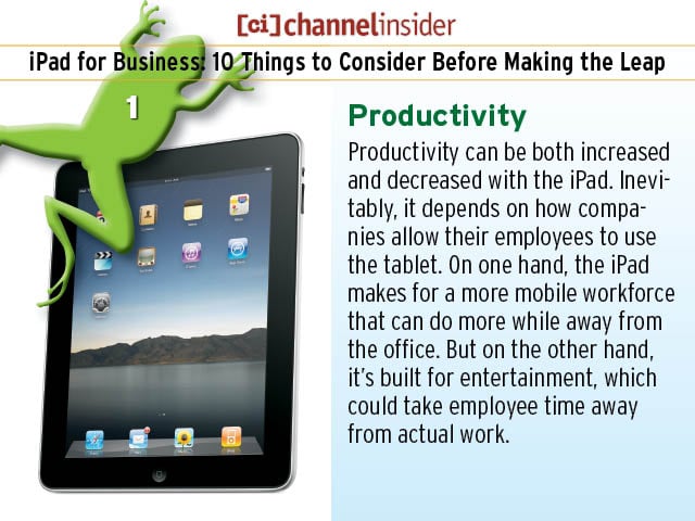 iPad for Business 10 Things to Consider Before Making the Leap