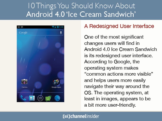 10 Things You Should Know About Android 40 Ice Cream Sandwich