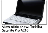 Less Is More with Toshiba’s Satellite Pro A210