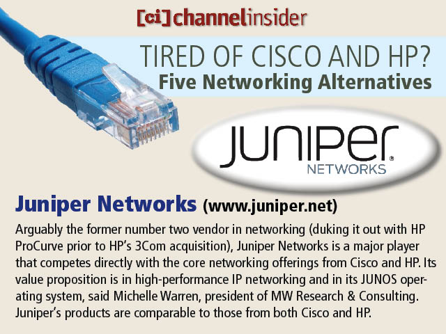 Tired of Cisco and HP Five Networking Alternatives
