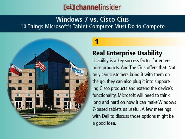 Windows 7 vs Cisco Cius 10 Things Microsoft’s Tablet Computer Must Do to Compete