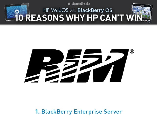 1. BlackBerry Enterprise Server