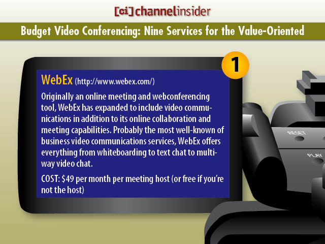 Budget Video Conferencing Nine Services for the Value Oriented