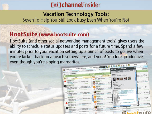 Vacation Technology Tools Seven To Help You Still Look Busy Even When You’re Not