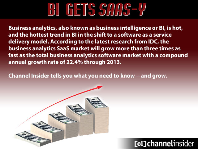 Business Intelligence Gets SaaS y