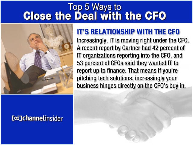 Top 5 Ways to Close the Deal with the CFO