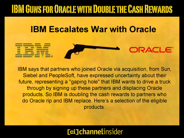 IBM Escalates War with Oracle