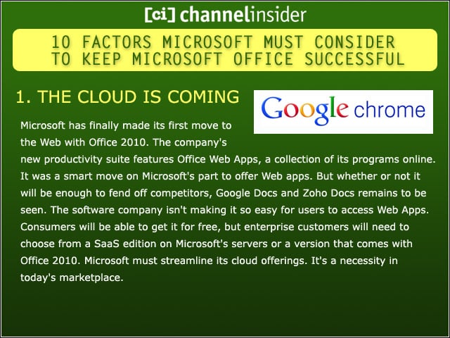 1. The Cloud Is Coming