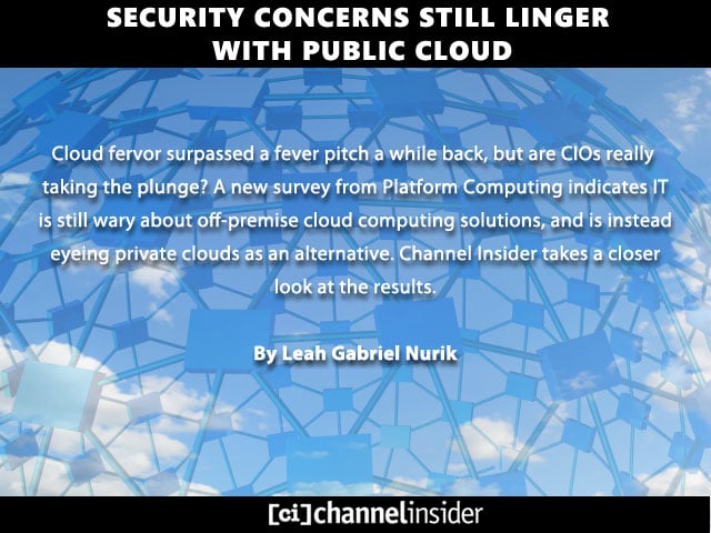 Security Concerns Linger Over the Public Cloud