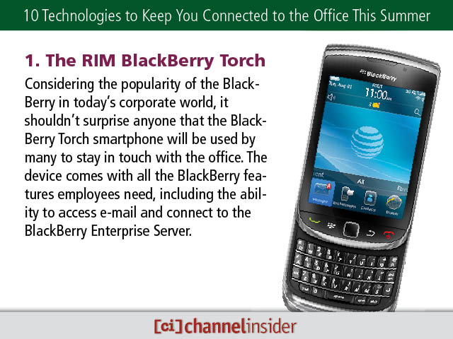 10 Technologies to Keep You Connected to the Office This Summer