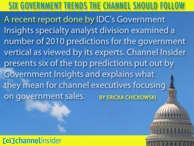 Six Government Trends the Channel Should Follow