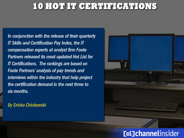 10 Hot IT Certifications