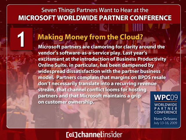 Seven Things Partners Want to Hear About at the Microsoft Worldwide Partner Conference