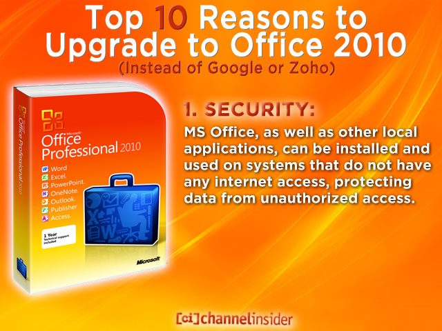 Top 10 Reasons to Upgrade to Microsoft Office 2010