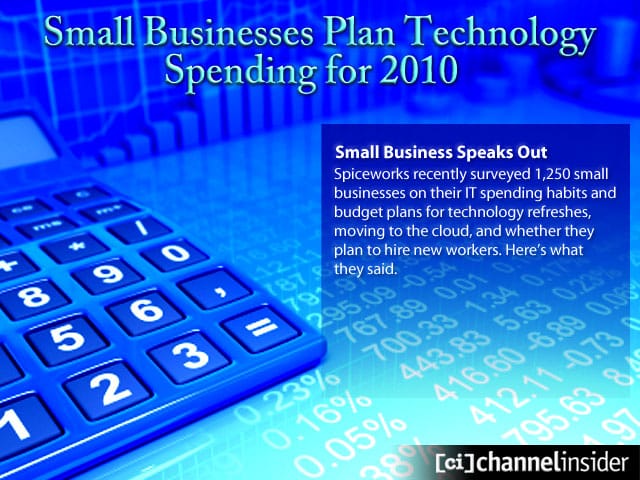 Small Businesses Plan Technology Spending for 2010