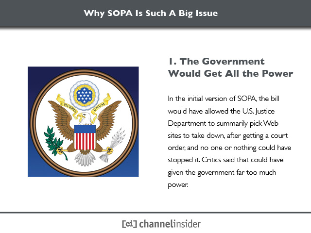 1. The Government Would Get All the Power