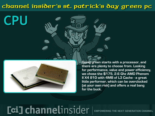 Channel Insiders St Patricks Day Green PC