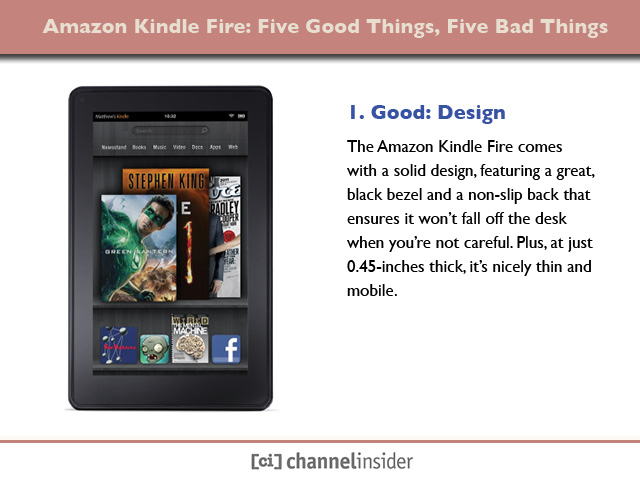 1. Good: Design