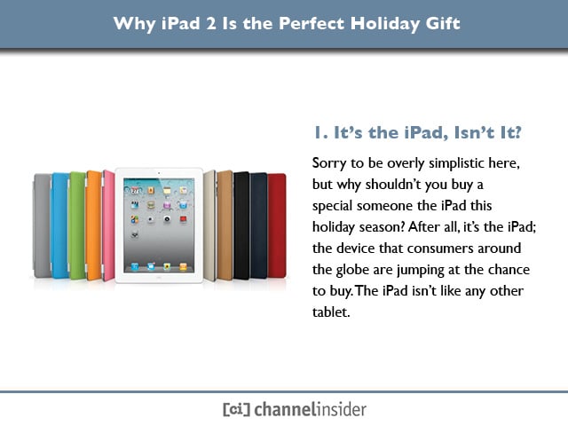 1.It’s the iPad, Isn’t It?
