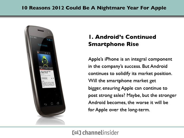 1. Android’s Continued Smartphone Rise