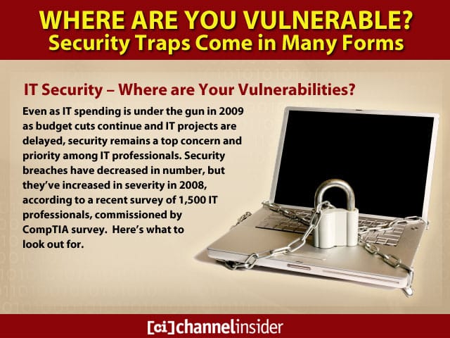 Where are You Vulnerable Security Traps Abound