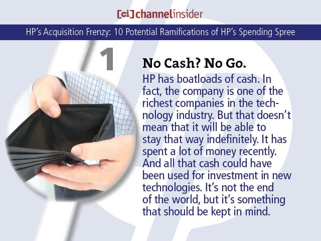 HP’s Acquisition Frenzy 10 Potential Ramifications of HP’s Spending Spree