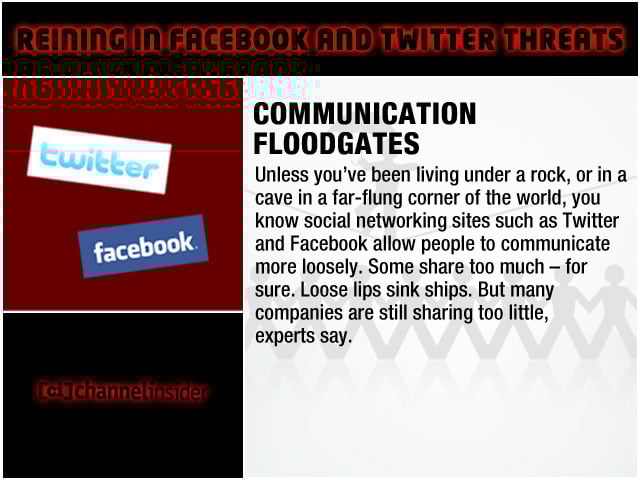 Reining in Facebook and Twitter Threats
