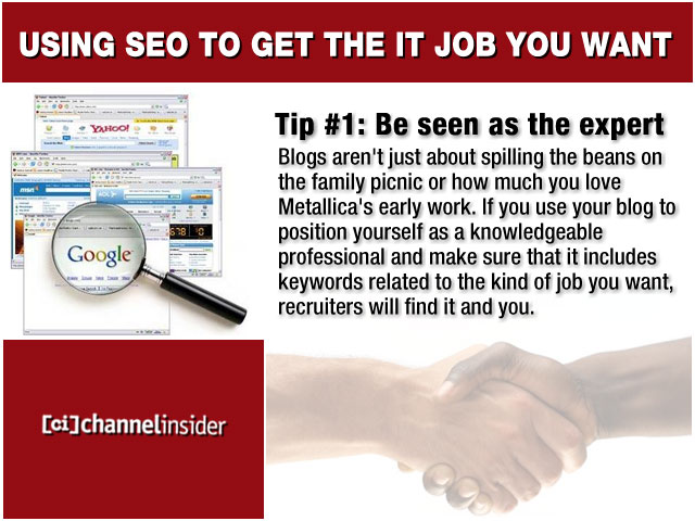 17 Tips for Using SEO and Social Media to Get the IT Job You Want