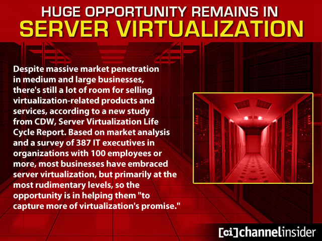Huge Opportunity Remains In Server Virtualization | Channel Insider