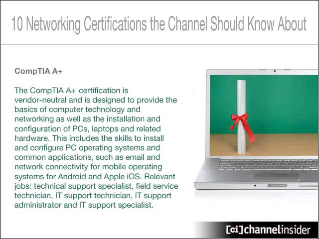 Top 10 networking certifications