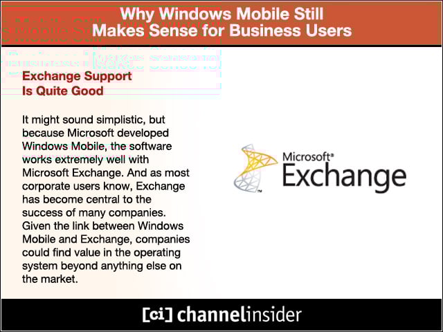 Exchange Support Is Quite Good