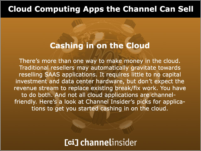 Cashing in on the Cloud