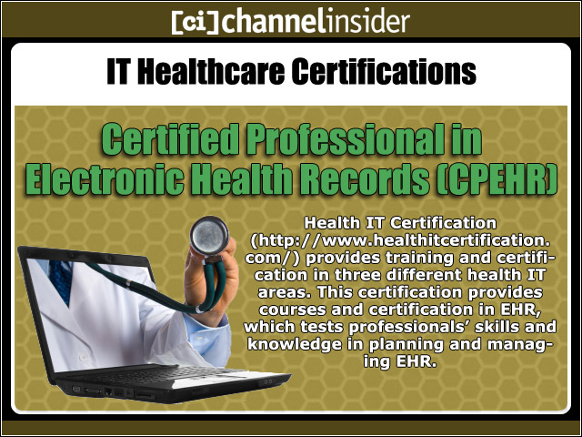Certified Professional in Electronic Health Records (CPEHR)