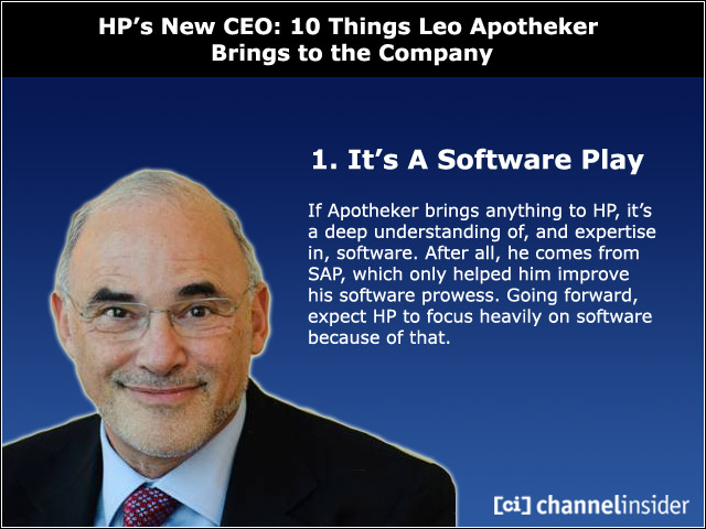 1. It’s A Software Play
