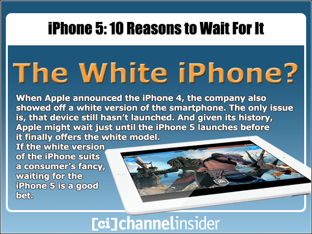 The White iPhone?