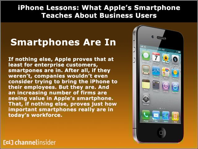 Smartphones Are In