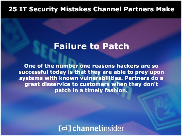 Failure to Patch