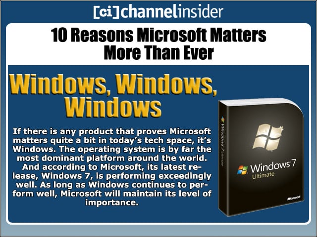 10 Reasons Microsoft Matters More Than Ever