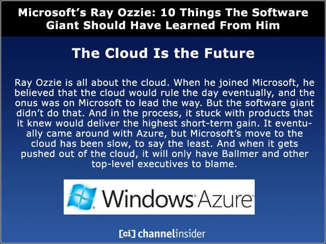 The Cloud Is the Future